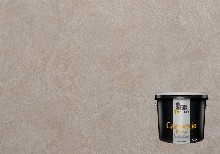 Camoscio Bianco (Камошо бьянко) декоративное покрытие с эффектом "замши"