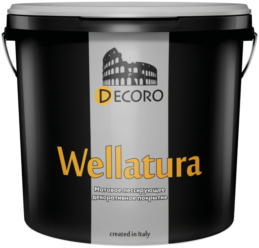 Wellatura (Велатура) матовое лессирующее декоративное покрытие под колеровку
